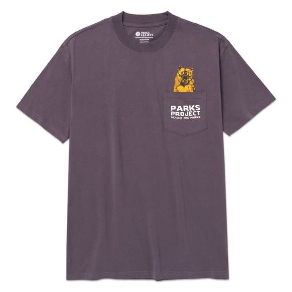 Parks Project Other - NWT Parks Project Bear Pocket Tee/ Graphite/XS